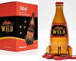 Fallout Nuka Cola Wild Glass Bottle + 10 Bottle Caps Rocket Replica Figure - £120.47 GBP