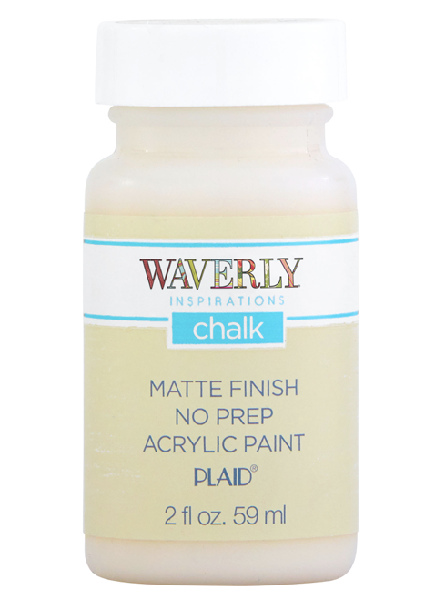 Waverly Inspirations 60738E Chalk Paint, Matte, Ivory, 2 Fl. Oz. - $3.95
