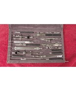 VINTAGE SOVIET USSR RUSSIAN PROFESSIONAL DRAFTING TOOLS SET NCK-24-1 - $49.49