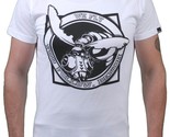 Bench Bianco Uomo College Vespa We Fly Voi Follow T-Shirt Nwt - £11.76 GBP