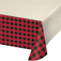 Creative Converting Border Print Plastic Tablecover, 54&quot; x 102&quot;, Multicolor - £31.85 GBP