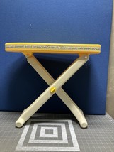 Little Tikes Child Size Pretend Play Yellow Ironing Board w Floral Trim Vintage - £15.35 GBP