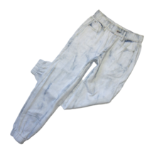 NWT rag &amp; bone Miramar Sweatpants in Oasis Photo Printed Faux Jean Pants M - £116.96 GBP