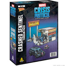 Crashed Sentinel Terrain Expansion Marvel Crisis Protocol Atomic Mass Games Nib - £61.33 GBP