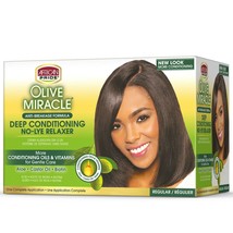 African Pride Olive Miracle Regular Deep Conditioning ANTI-BREAKAGE - £11.87 GBP