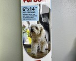 Pop-Up Pet Door™ for SMALL Dogs Up to 10lbs! 6&quot; x 14&quot; Flap NO TOOLS - $64.34