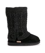 MUK LUKS ~ JANIE ~ Women&#39;s Size 11 ~ Ebony ~ Knit Cuff ~ Casual Pull-On ... - $40.00