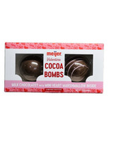 Hot Cocoa Bombs Meijer Valentine Milk Chocolate W/Mini Heart Marshmallow... - £11.50 GBP