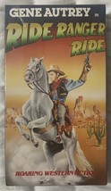 Ride Ranger Ride VHS Gene Autry, Smiley Burnette, Kay Hughes Classic Western New - £7.33 GBP