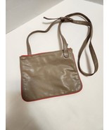 GAP Taupe Leather Purse, Crossbody, Shoulder bag, very nice condition - £13.29 GBP
