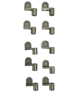 5/16" Sunscreen Clips Bronze PACK OF 10 Window Screen Metal Diecast Die Cast New - $9.92