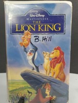 Walt Disney&#39;s The Lion King Masterpiece Collection #2977 Clamshell VHS 1995 GUC - £2.35 GBP