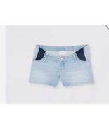 Isabel Maternity Relaxed Midi Shorts Size 6/28 Light Blue X6K06-Low Rise - €33,83 EUR
