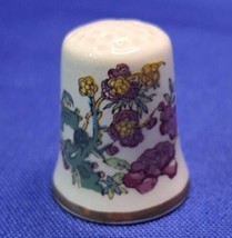 JB Johnson Brothers England Ironstone Porcelain Paste Floral Thimble - $11.29
