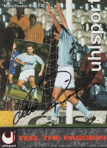 Uwe Rosler Manchester City Football Club 1994 Hand Signed Photo - £6.38 GBP