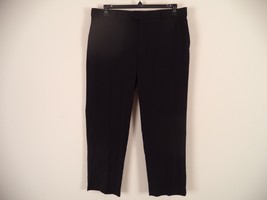 Men&#39;s Black Stafford Dress Pant. 42 X 30.  Flat front. Comfort Waist - $29.81 CAD