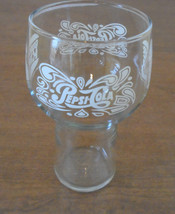 Pepsi Cola - Burger King Clear 14 oz  Advertising  Flared Top  Drinking Glass - £8.44 GBP