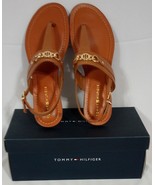 Tommy Hilfiger Strap Thong Sandal Brown Size 8.5 M - $49.84 CAD