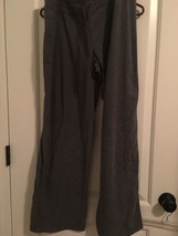 Danskin Now Women&#39;s Gray Jogging Pants Workout Gym Yoga Size Large - $29.68