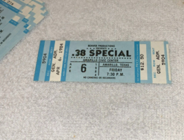 38 Special Unused 1984 Concert Ticket Don Barnes Donnie Van Zant Jack Grondin - £7.46 GBP