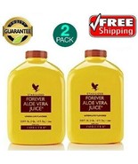 2 Forever Aloe Vera Juice All Natural Preservative Free 33.8 fl.oz Exp D... - €37,36 EUR