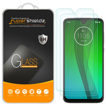 2-Pack Tempered Glass Screen Protector For Motorola Moto G7 Plus - £14.13 GBP