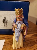 Greenwich Workshop James Christensen Melchior Wise Man King Nativity w/Box &amp; COA - £33.80 GBP