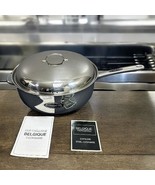 New Belgique Professional 12.5&quot; Stainless Steel Covered Dutch Saute Pan ... - $98.99