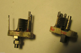 25 Mf & 50MF Trimmer Two Air Capacitors Gi Corp. Good Condition - $15.68