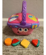LeapFrog Shapes and Sharing Picnic Basket Pink and Purple - $20.58 CAD