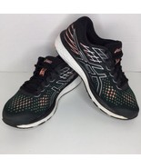 Asics Gel Cumulus 21 Black Sun Coral Women&#39;s Sz 8 Running Shoes 1012A468... - £11.73 GBP