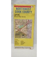 1990 Northwest Cook County AMC Street Map Series Map Brochure - $14.84