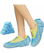 300x Waterproof Disposable Shoe Covers Overshoes Protector XL - £84.24 GBP