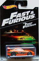 Hot Wheels 2016 Fast and Furious &#39;94 Toyota Supra 1/8, Orange - £43.06 GBP