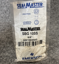 Sealmaster SBG 10SS 5/8&quot; Two-Piece Precision Spherical Bearing SBG-10SS New - $1,339.93 MXN