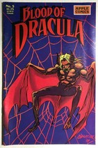 Blood Of Dracula #5 Signed By Writer (1988) Apple Comics FINE- - £7.74 GBP