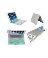 Backlight Backlit Aluminum Bluetooth Keyboard Cover Case For iPad Air 2 - $39.99
