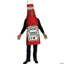 Heinz Ketchup Bottle Costume Condiment Food Picnic Halloween Party Unique GC4872 - £66.33 GBP