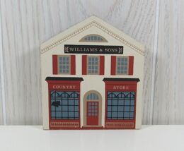 The Cats Meow wood wooden village Williams &amp; Sons Country Store house decor - $5.14