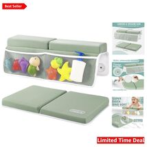 Portable Non-Slip Bath Kneeler &amp; Elbow Support Mat - Water-Resistant Mem... - $80.14