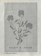 Vintage Needlepoint Kit Carolyn Reenstra Sidereal Studios Heart&#39;s Ease Floral - £19.57 GBP