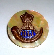 WWII British Durham Light Infantry Sweetheart Pin Mother of Pearl - $24.95