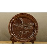 Judy Sutcliffe Greentree Pottery Iowa Great Lakes Heritage Plate Queen R... - £19.21 GBP