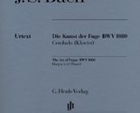 ART DE LA FUGUE BWV1080 --- PIANO (Multilingual Edition) (English, Frenc... - $26.85