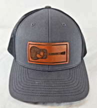 Country Acoustic Guitar Patch Hat Cap Mesh Back Trucker Richardson - $165.44 MXN