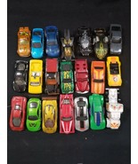 Vtg Lot of 21 HOT WHEEL CARS Metal Bases BIG RIG Played Condition - £21.23 GBP