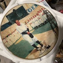 LOU GEHRIG New York Yankees Delphi Limited Edition &quot;The Luckiest Man&quot; Plate 1993 - £3.91 GBP
