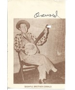 Bashful Brother Oswald autograph-Paper picture-Early Country Musician - €8,68 EUR