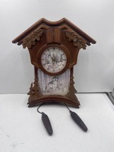 The Bradford Exchange 2007 Al Agnew Wolves Wolf Cuckoo Clock Limited Edi... - $69.29