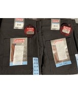 Coleman Men&#39;s Pants Fleece Lined 32x30 Tear Resistant 2 Pair Stretch Uti... - $1,036.53 MXN